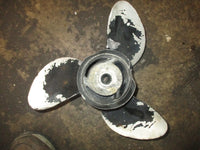 Load image into Gallery viewer, Johnson 140hp 2 stroke outboard aluminum prop 14 1/4 x 21
