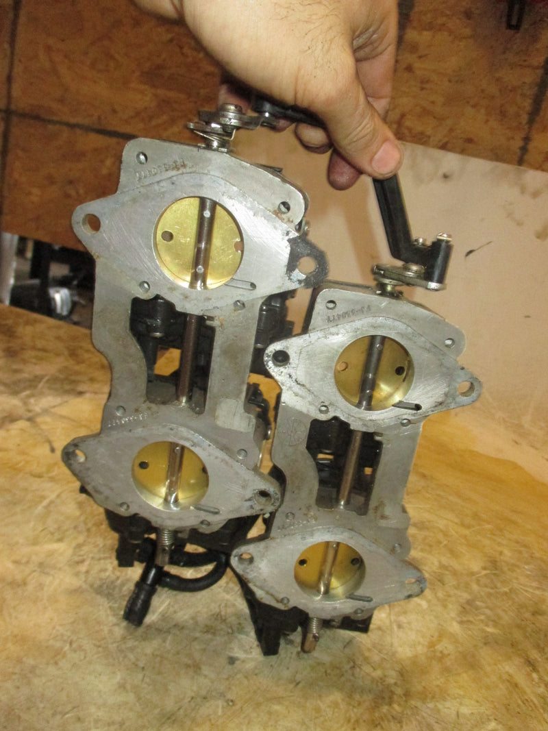 Evinrude 140hp 2 stroke outboard carburetor set (393574)