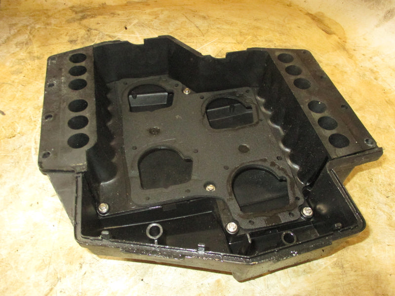 Evinrude 140hp 2 stroke outboard intake silencer cover (328614)