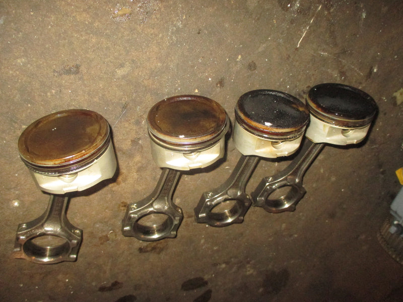 Yamaha 80hp 4 Stroke outboard Piston and Rod Set of 4 (67F-00)