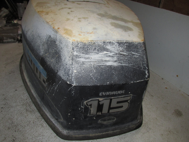 Evinrude 115hp 2 Stroke Outboard Top Cowling