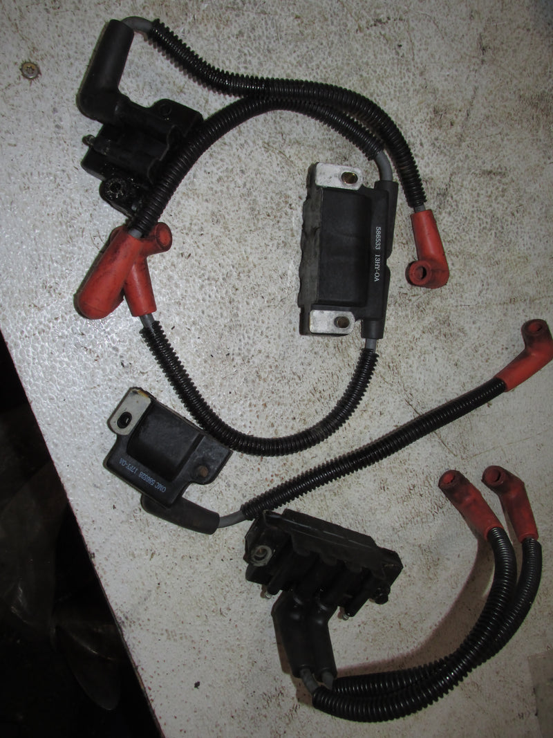 Evinrude Ficht 200hp 2 Stroke Outboard Ignition Coil Set (586533/586528)