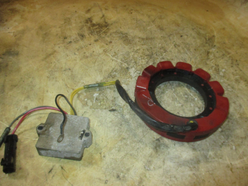 Mercury 40hp 4 stroke outboard stator and rectifier regulator (878143T05)