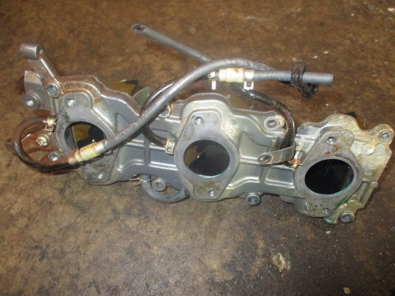 Yamaha 70hp 2 stroke outboard intake manifold w/ reeds (6H3-13641-13-94)