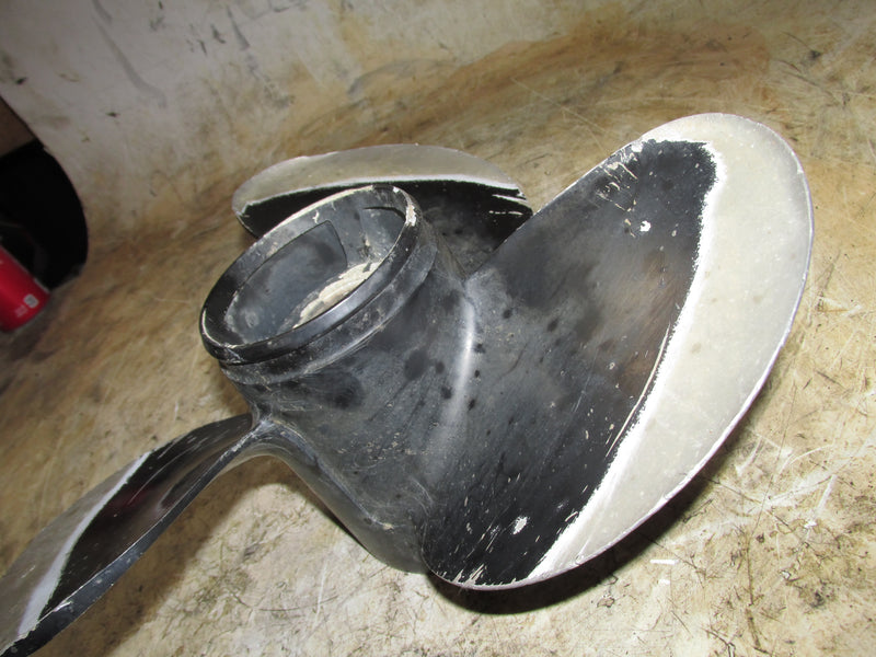 Evinrude Etec 75hp 2 Stroke Outboard Aluminum Propeller (177203) 13 7/8 X 13