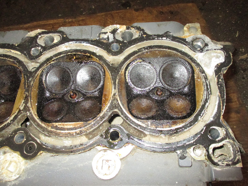 Yamaha 225hp 4 stroke outboard starboard cylinder head (69J-01)