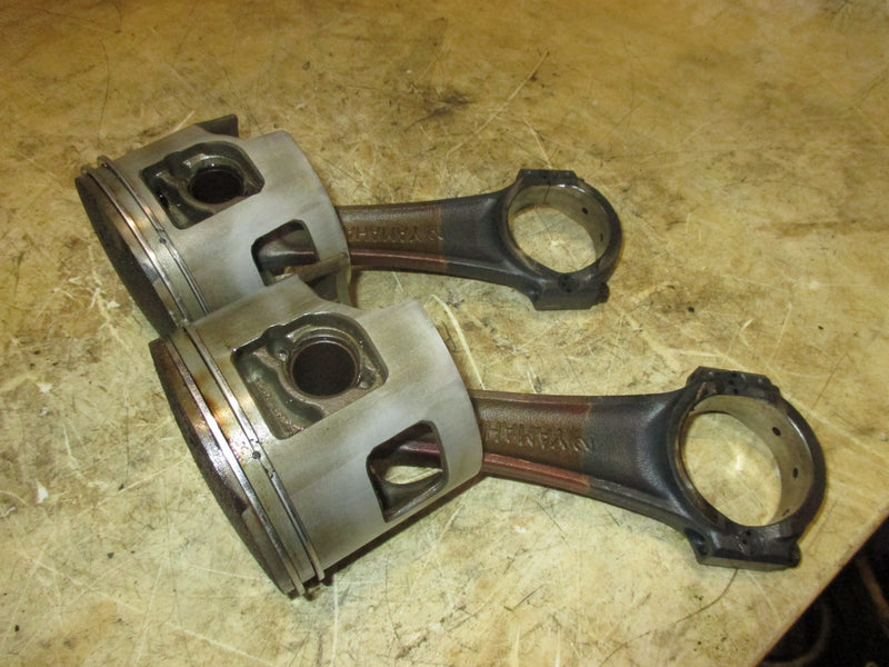 Yamaha 115hp 2 stroke outboard Starboard Piston and Rod Set of 2 (6L1-01)
