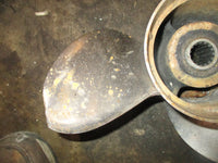 Load image into Gallery viewer, Johnson 140hp 2 stroke outboard stainless propeller 14 x 19
