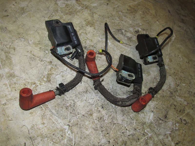 Evinrude Etec 75hp 2 Stroke Outboard Ignition Coil Set (586817)
