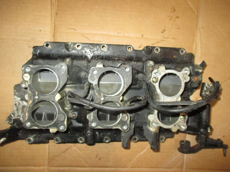 Johnson VRO 150hp 2 stroke outboard intake manifold and reeds (331836)