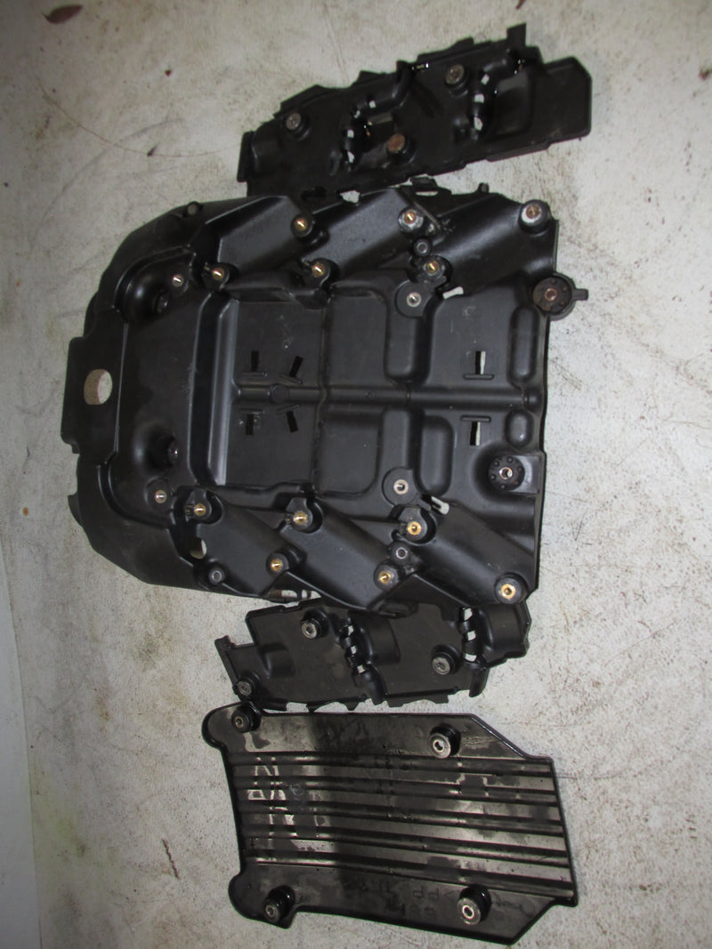 Yamaha HPDI 150hp 2 Stroke Outboard Ignition Coil Mounting Plate and Cover