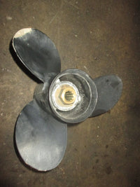 Load image into Gallery viewer, Mercury 25hp 2 Stroke outboard Aluminum Propeller Powertech 10.37 X 13P
