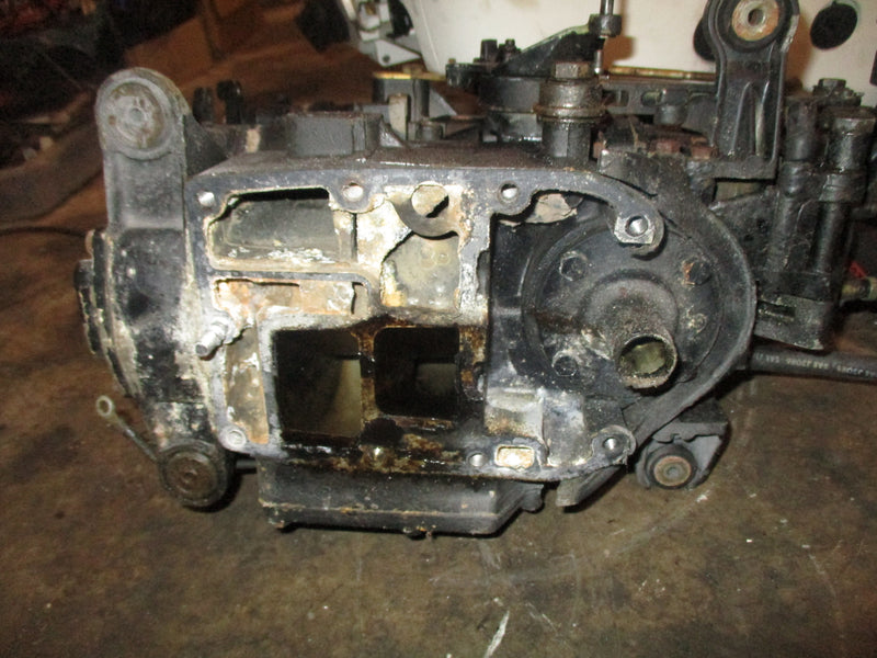 Evinrude 50hp 2 stroke outboard crankcase powerhead