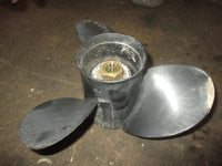 Load image into Gallery viewer, Mercury 25hp 2 Stroke outboard Aluminum Propeller Powertech 10.37 X 13P
