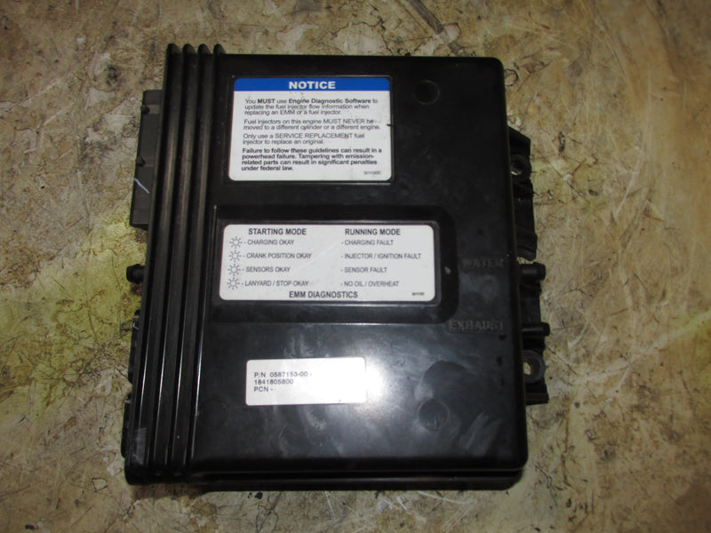 Evinrude Etec 115hp 2 Stroke Outboard CDI/EMM (587153-00)