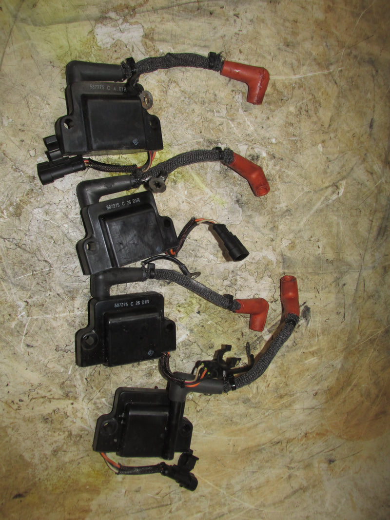 Evinrude Etec 115hp 2 Stroke Outboard Ignition Coil Set (587275)