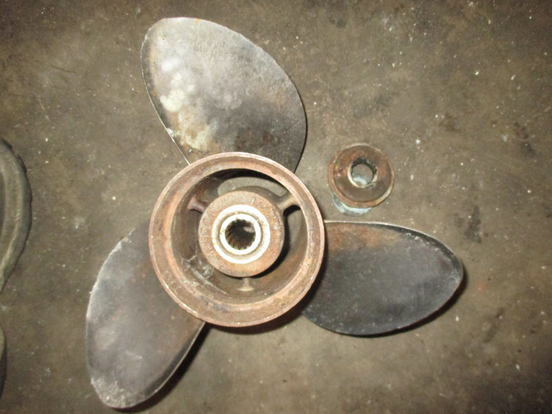 Johnson VRO 150hp 2 stroke outboard stainless propeller 389924 (14.5x19)