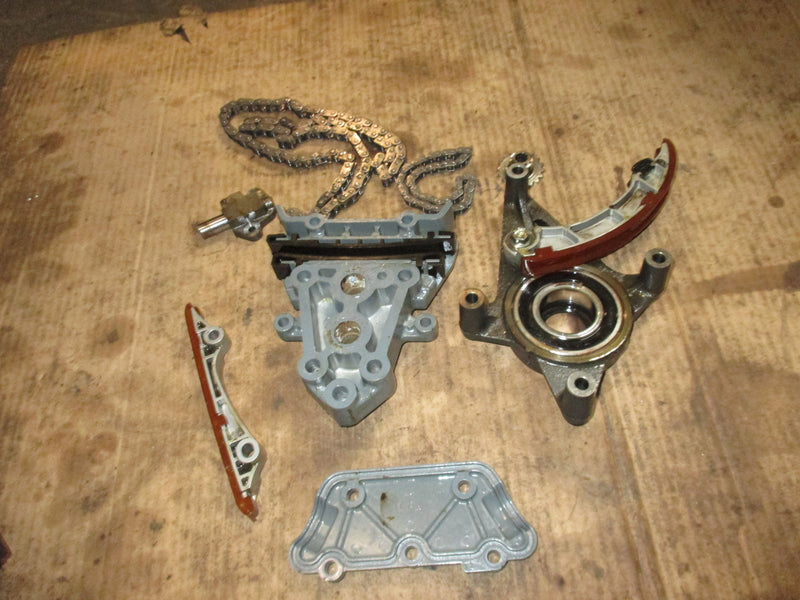 Suzuki 250hp 4 stroke outboard timing chain tensioner and guides
