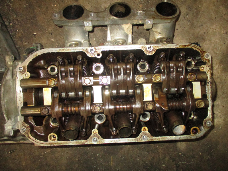Honda BF225 outboard port cylinder head