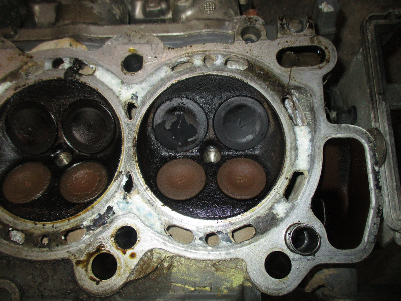 Honda BF225 outboard port cylinder head