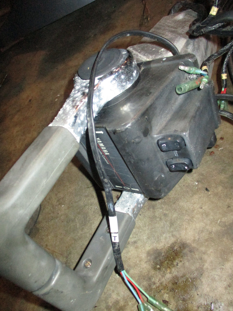 Yamaha 200hp precision blend 2 stroke outboard dual 704 top mount control box