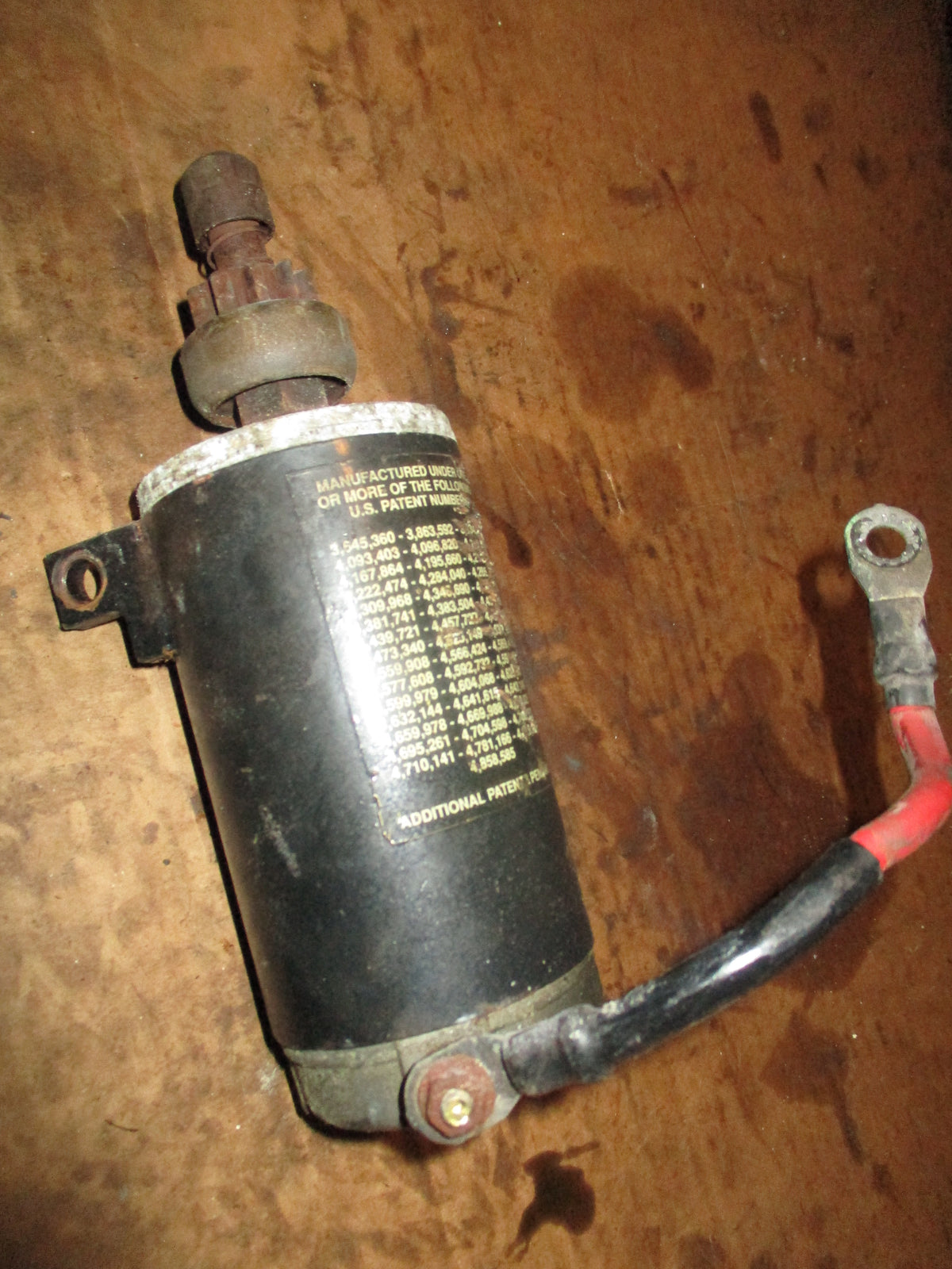 Johnson 115hp 2 stroke outboard starter (389954)