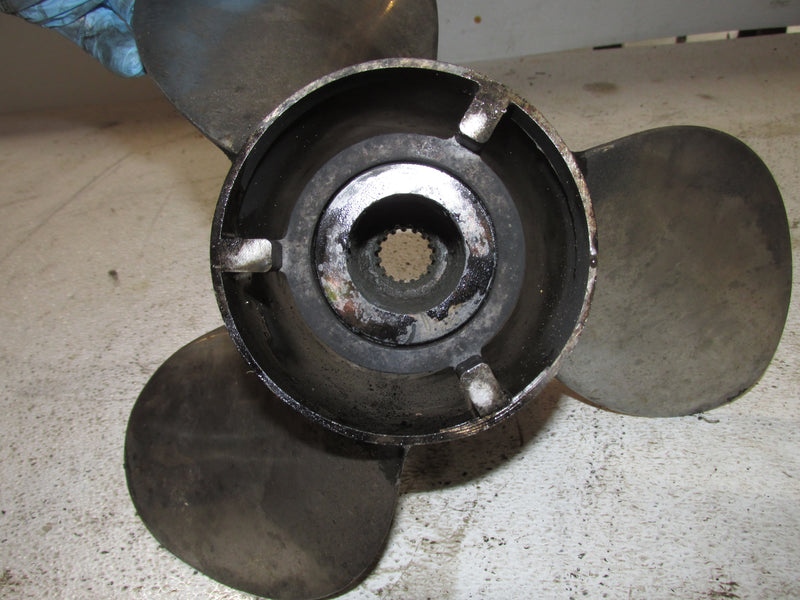 Mercury Black max XR2 150hp 2 Stroke Outboard Stainless steel propellor