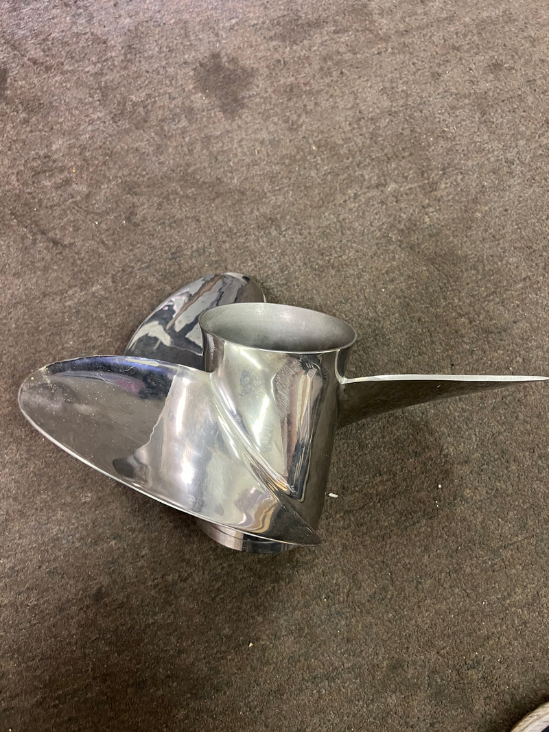 Suzuki DF150 150-300hp outboard COUNTER rotation stainless propeller 3x16x18.5L