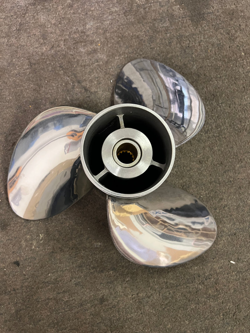Suzuki DF150 150-300hp outboard COUNTER rotation stainless propeller 3x16x18.5L