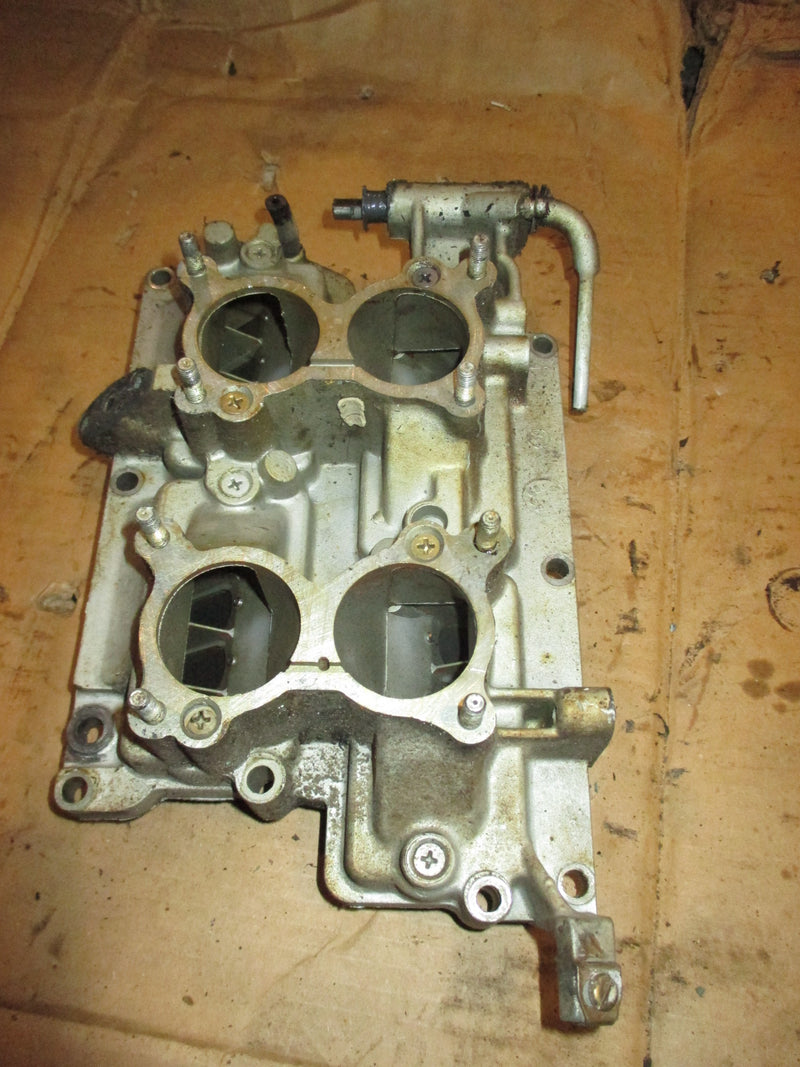 Evinrude 85hp 2 stroke outboard intake manifold with reeds 325590