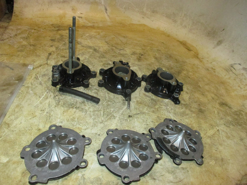 Mercury 90hp 2 stroke outboard intake manifolds and reeds (19747-C1)