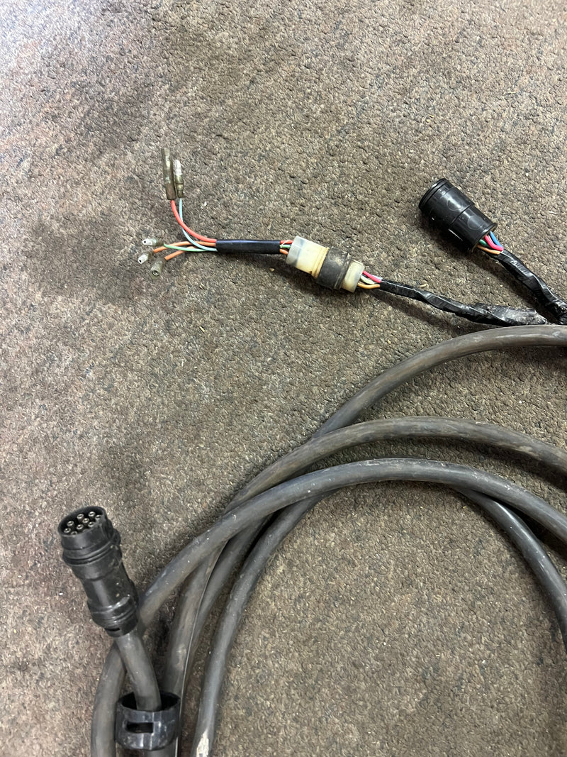 Yamaha Outboard 17' 10 pin rigging harness with 11' battery cables
