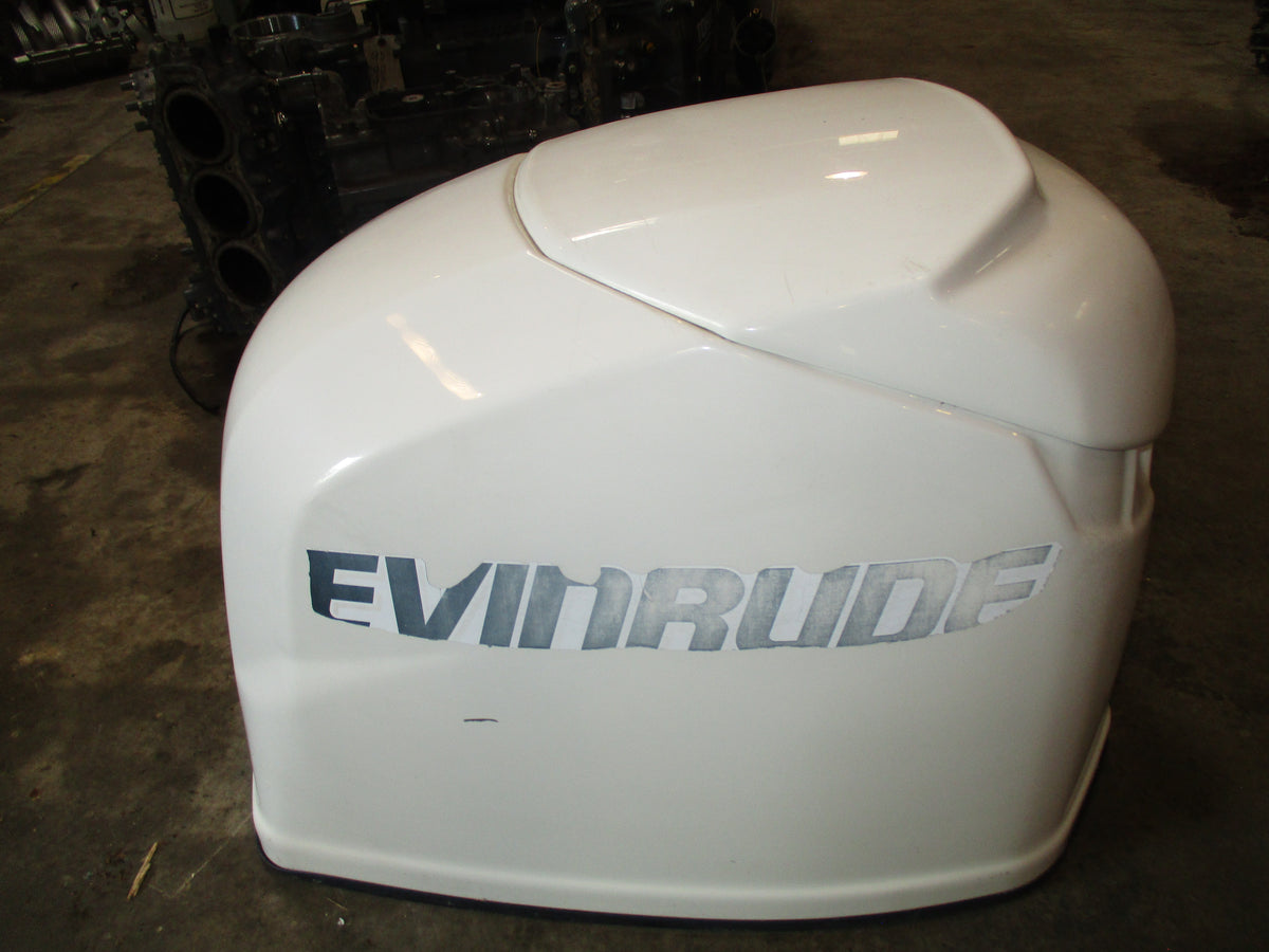 evinrude ficht 200hp 2 stroke outboard top cowling