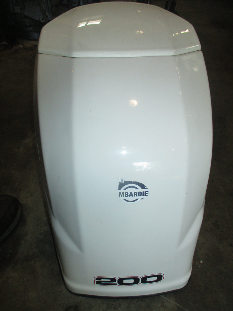 evinrude ficht 200hp 2 stroke outboard top cowling