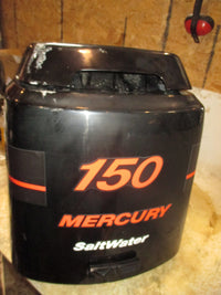 Load image into Gallery viewer, Mercury 150hp 2.5L optimax 2 stroke outboard top cowling
