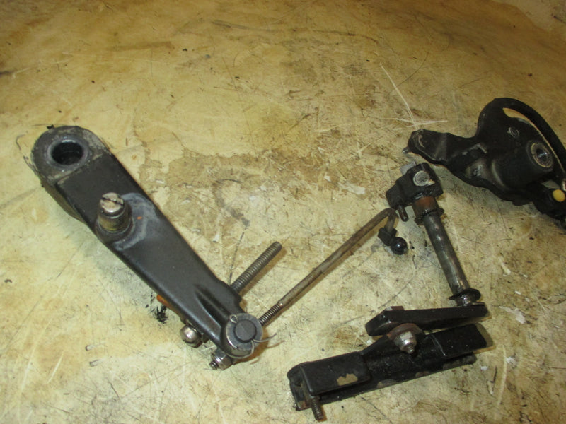 Johnson 115hp 2 stroke outboard throttle and shift bracket (330898)