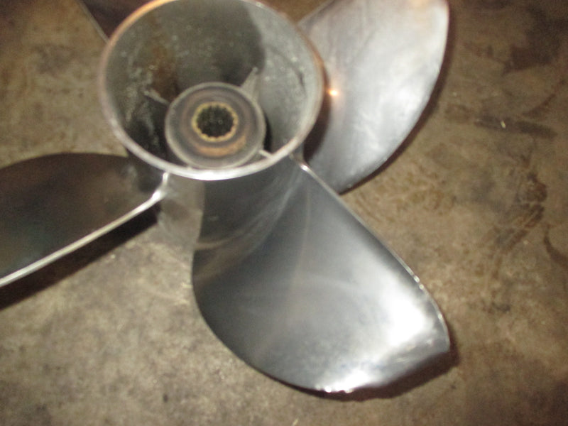 Evinrude ETech 250hp G2 H0 2 stroke Outboard 4 Blade RX4 Stainless Propeller