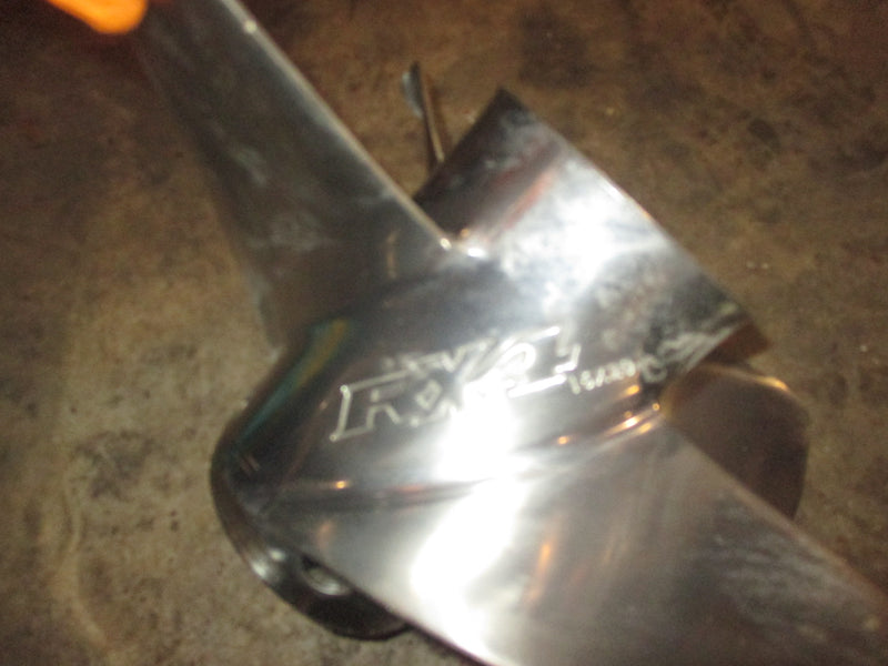 Evinrude ETech 250hp G2 H0 2 stroke Outboard 4 Blade RX4 Stainless Propeller