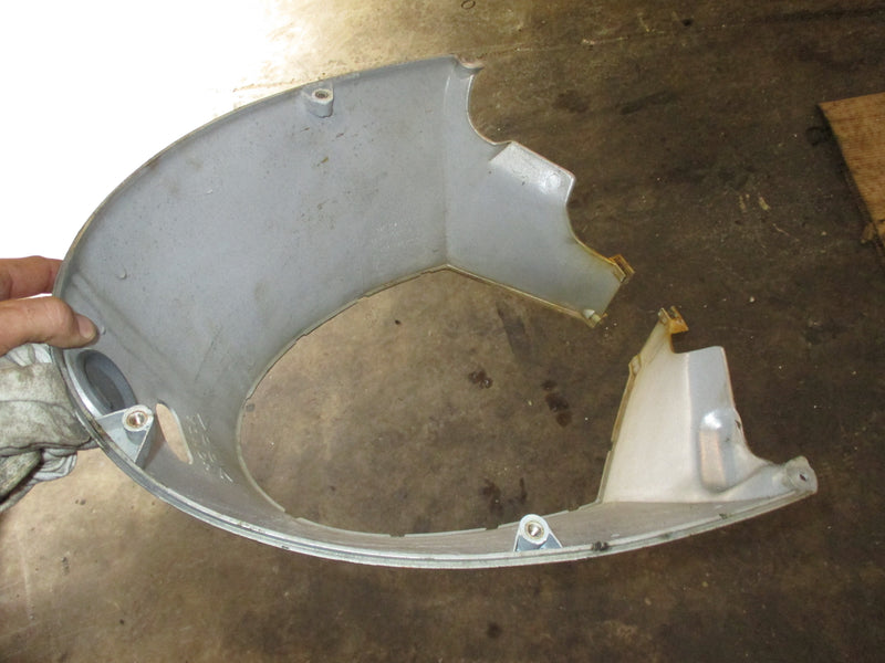 Honda BF90A 90hp outboard plastic apron cover (63710-ZW1-000ZA)