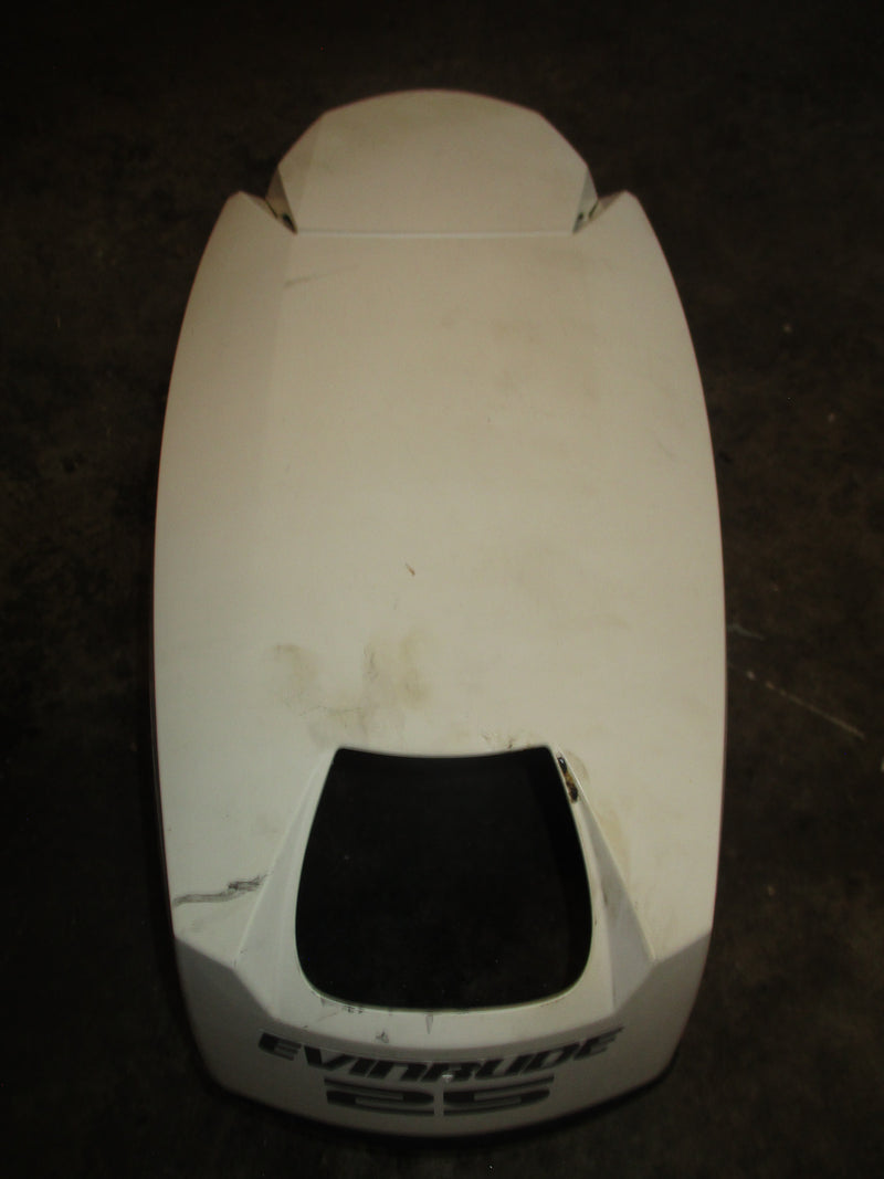 Evinrude ETEC 25hp outboard top cowling