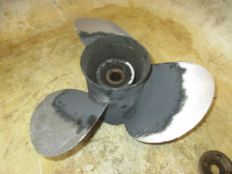 Suzuki DT90 90hp 2 stroke outboard Aluminum Propeller Solas 13.5 X 15