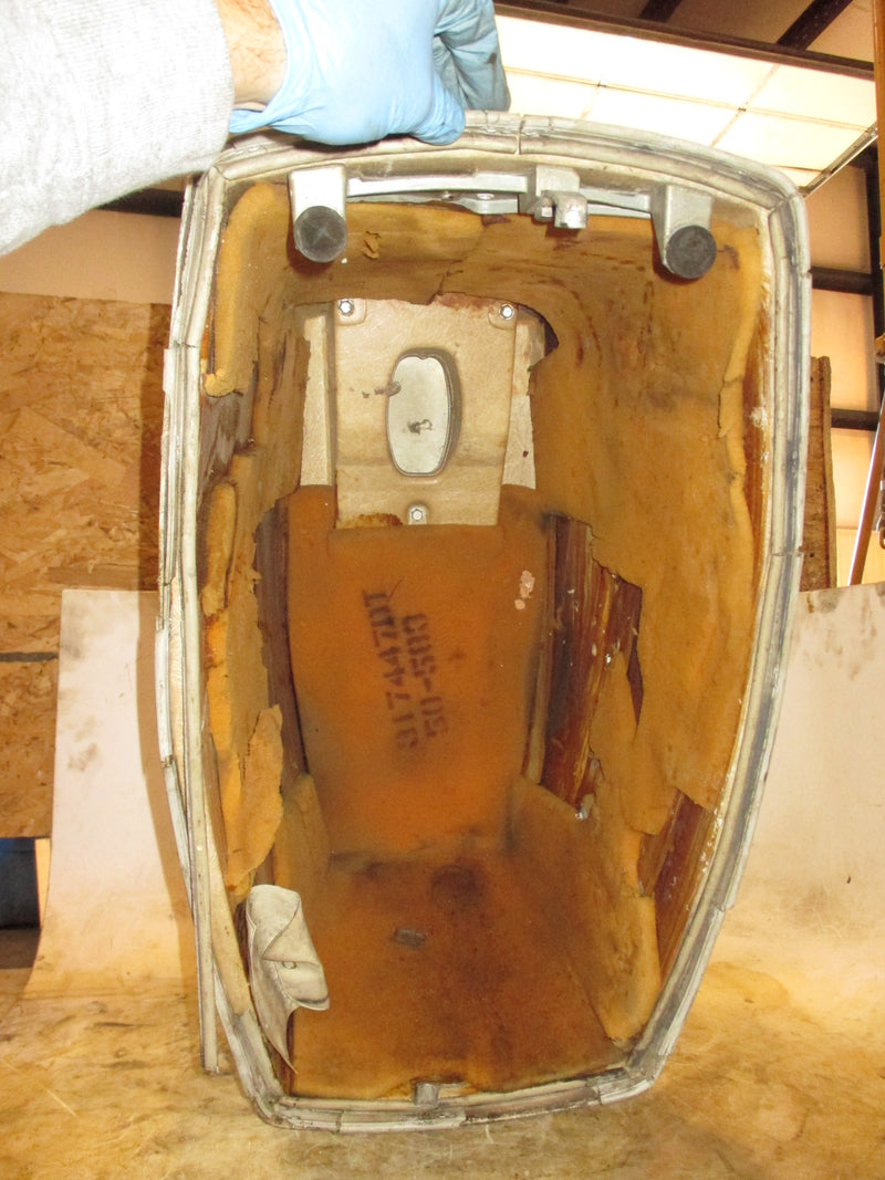 Evinrude 70hp 2 stroke Triumph outboard top cowling