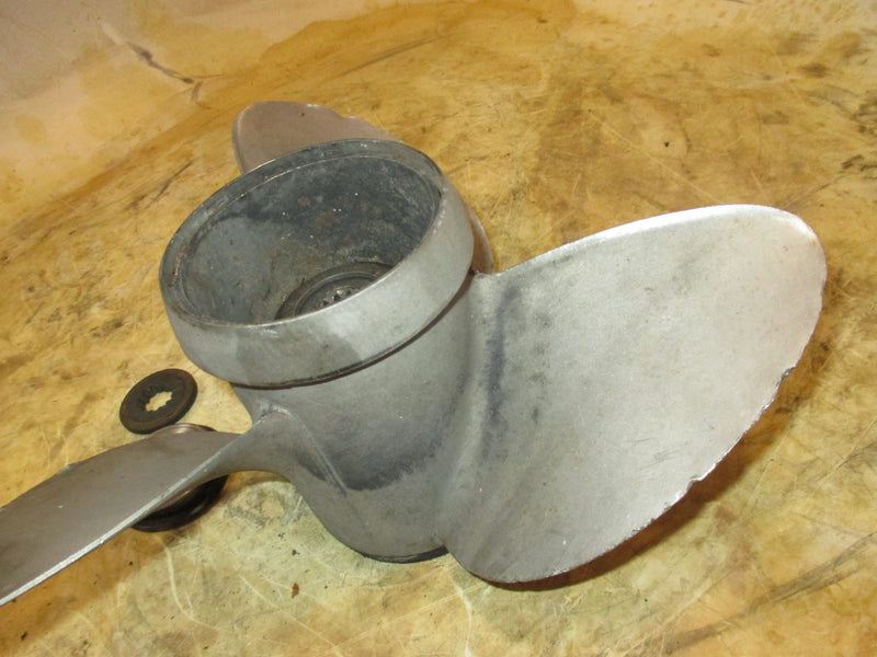 Evinrude 70hp 2 stroke Triumph outboard stainless propeller (13 3/8 x 17)