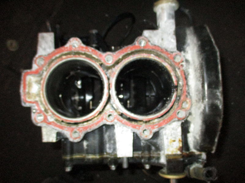 Evinrude ETEC 25hp outboard crankcase block (5008167)