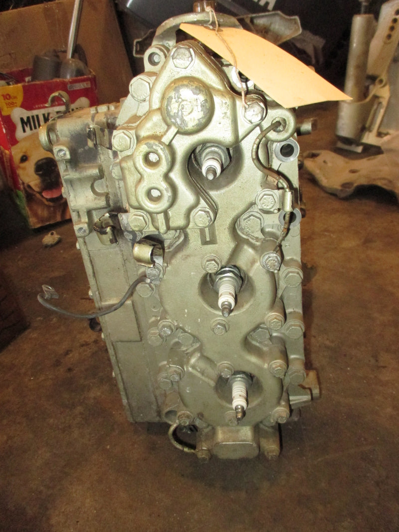 Evinrude 70hp 2 stroke Triumph outboard crankcase powerhead