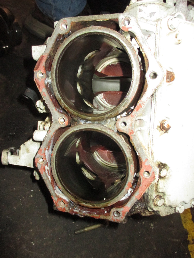 Johnson 85hp 2 stroke outboard crankcase block