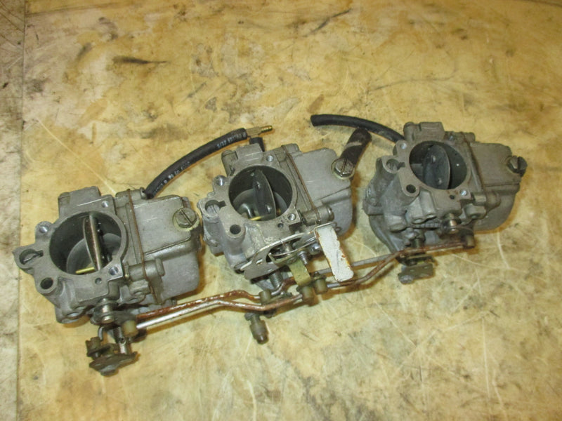 Evinrude 70hp 2 stroke Triumph outboard carburetor set (322292)