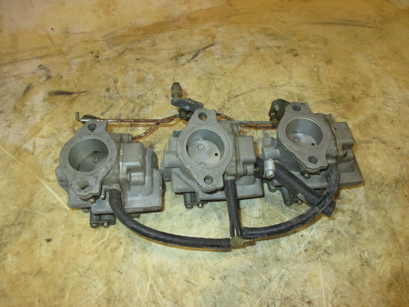 Evinrude 70hp 2 stroke Triumph outboard carburetor set (322292)
