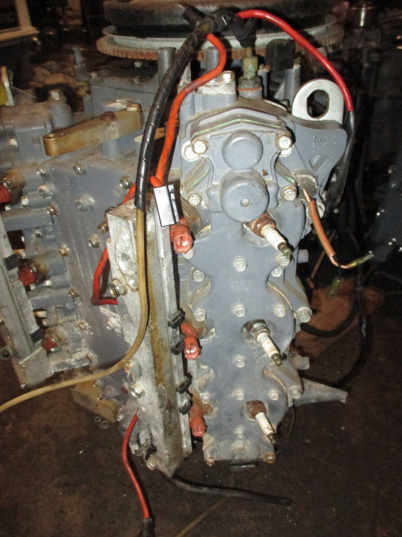 Yamaha 200hp HPDI 2 stroke outboard crankcase powerhead