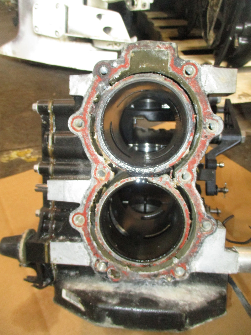 Evinrude ETEC 25hp outboard crankcase block